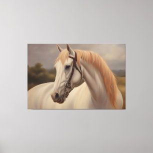Lienzo Hermoso cuadro de caballos