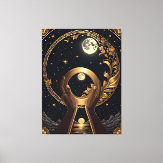 Lienzo hermoso cuadro de manos