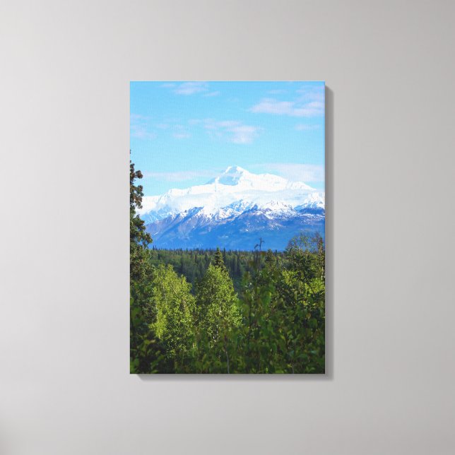Lienzo Hermoso Denali (Anverso)
