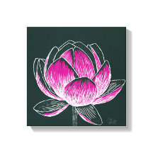 Hermoso Diseño Flor Lotus No. 3