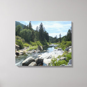 Lienzo Hermoso paisaje del lago Tahoe