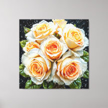 Hermoso ramo de rosas