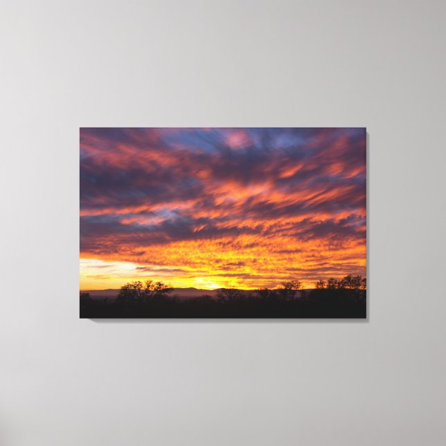 Lienzo Hermoso Sunset Canvas Triptych (Anverso)