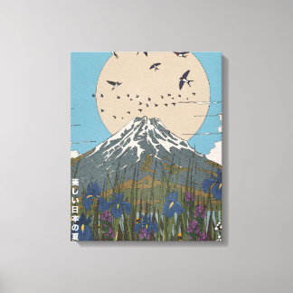 Lienzo Hermoso verano japonés