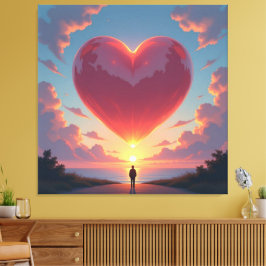 Lienzo Herz der Emotionen  