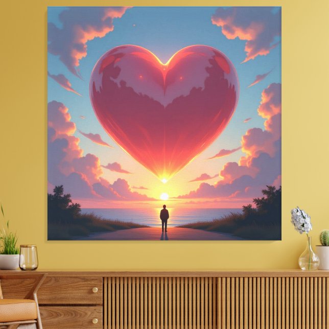 Lienzo Herz der Emotionen   (Insitu (Sala de estar))