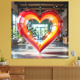 Lienzo Herz der Emotionen  