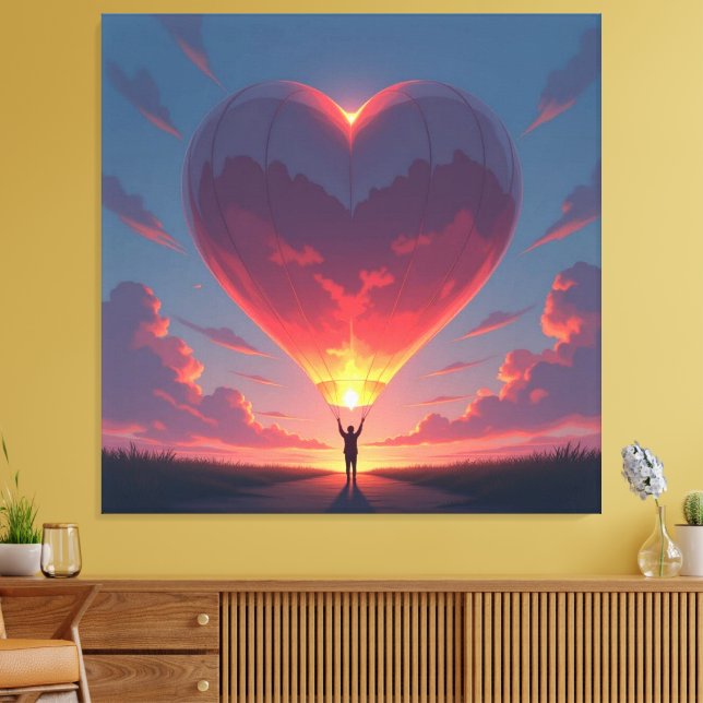 Lienzo Herz der Emotionen   (Insitu (Sala de estar))