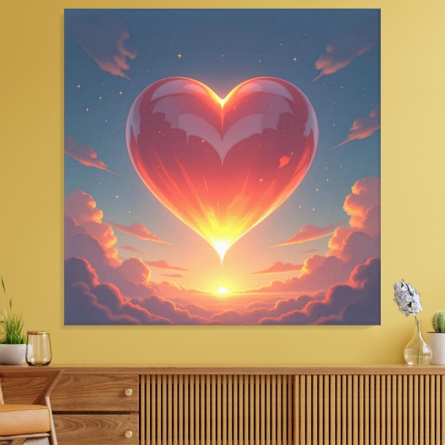 Lienzo Herz der Emotionen   (Insitu (Sala de estar))