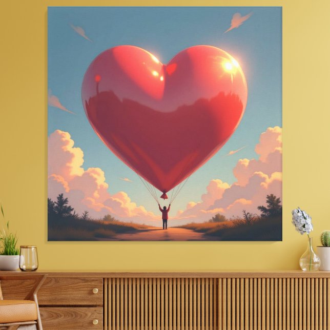 Lienzo Herz der Emotionen   (Insitu (Sala de estar))