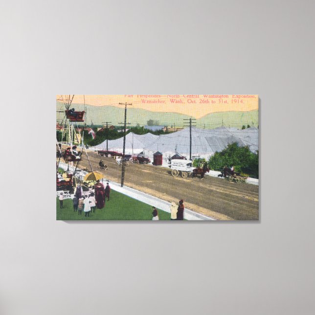 Lienzo Hesperides FairNorth Central WA Exposición (Anverso)