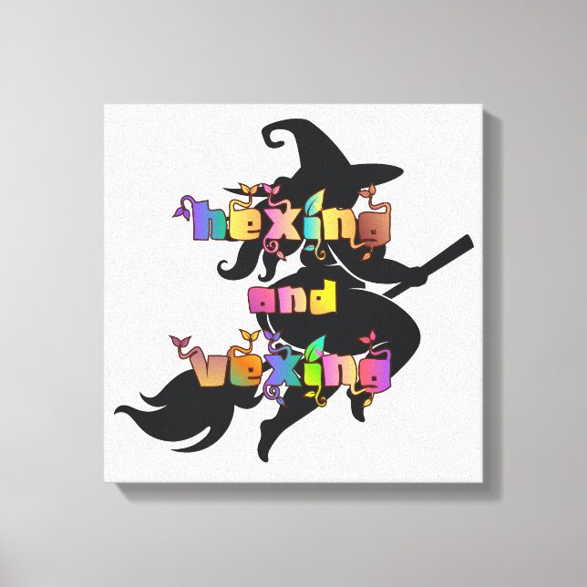 Lienzo HEXING AND VEXING for the Plus Size Pagan (Anverso)
