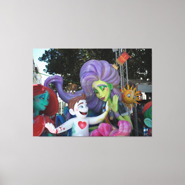 Lienzo Hi Five Sculpture (Anverso)