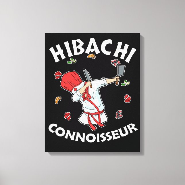 Lienzo Hibachi Connoisseur Hibachi Grill Gift Hibachi (Anverso)