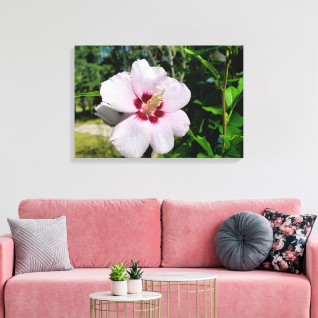 Lienzo Hibiscus (Insitu (Sala de estar))