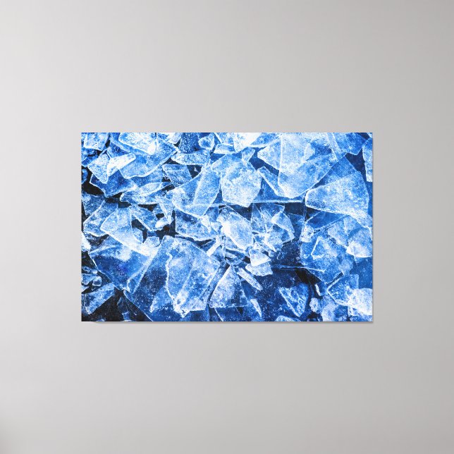 Lienzo Hielo (Anverso)