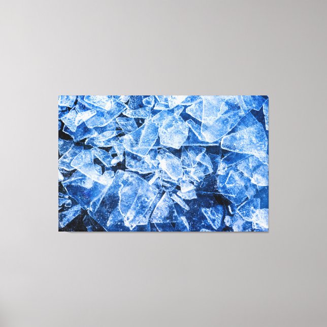 Lienzo Hielo (Anverso)