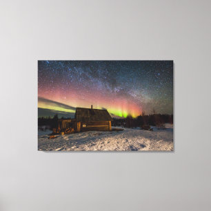 Lienzo Hielo y nieve   Aurora Polaris Murmansk, Islandia