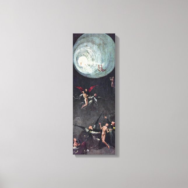 Lienzo Hieronymus Bosch - Ascenso de los Bendecidos (Anverso)