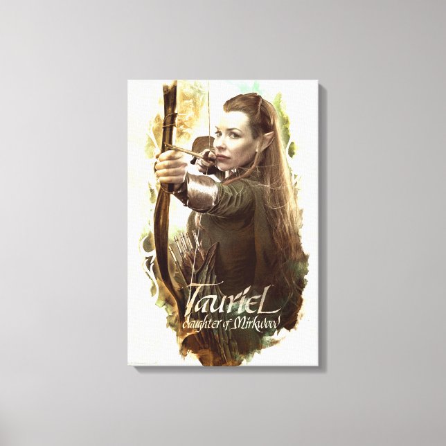 Lienzo Hija TAURIEL™ de Mirkwood (Anverso)