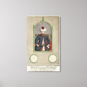 Lienzo Hijo de Orkhan (c.1288-c.1362) de Osman, segundo