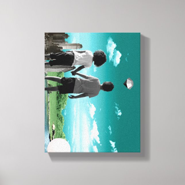 Lienzo Hijos del futuro (Anverso)