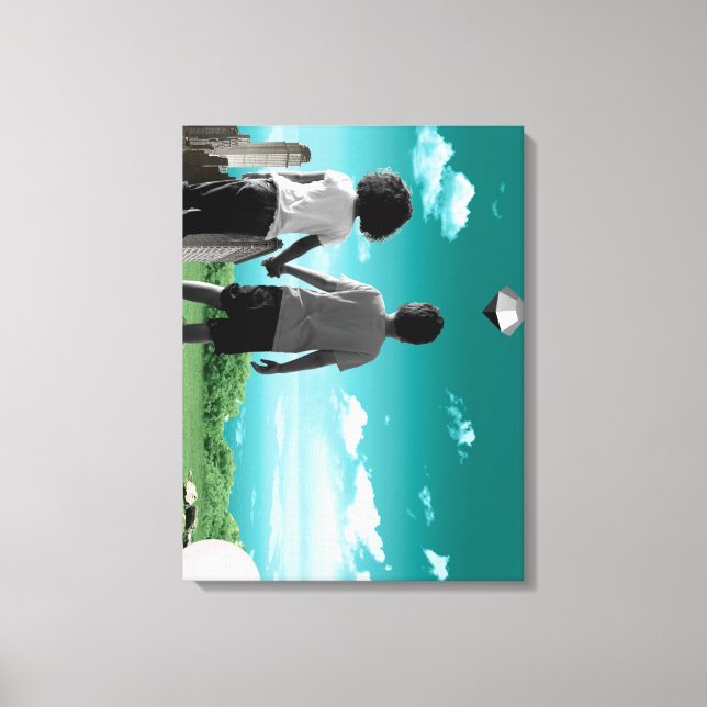 Lienzo Hijos del futuro (Anverso)