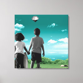 Lienzo Hijos del futuro