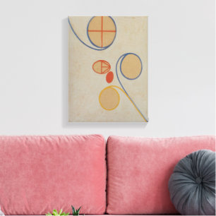 Lienzo Hilma Af Klint, Estrella No2 De Siete Puntos, Resu