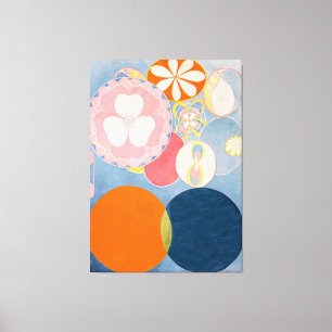 Lienzo Hilma af Klint - La Diez Mayor, No. 2, Infancia