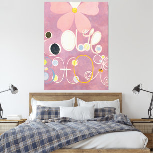 Lienzo Hilma af Klint - Los Diez Más Grandes, N.º 5, Adul