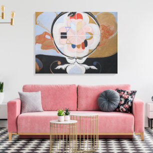 Lienzo Hilma Af Klint, The Evolution No.13, Resumen de Ar