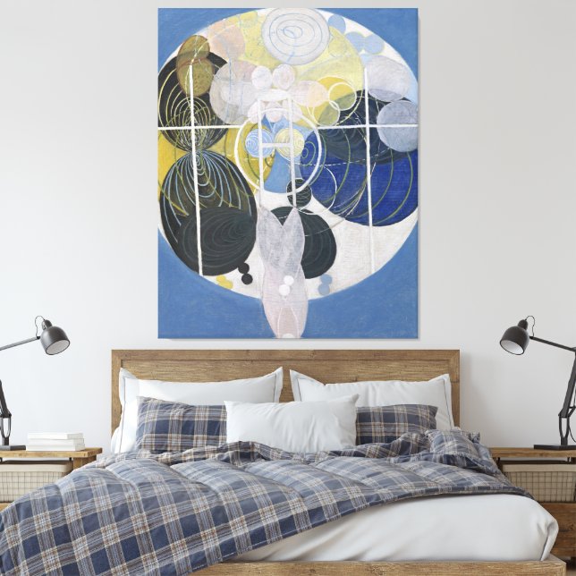 Lienzo Hilma af Klint - The Large Figure Paintings, No. 5 (Insitu(Dormitorio))