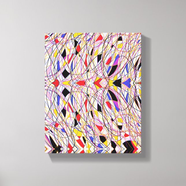 Lienzo Hilos de fantasía (Anverso)