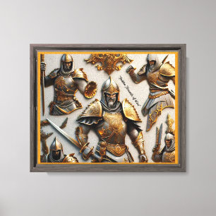 Lienzo "Hilos de Guerra"