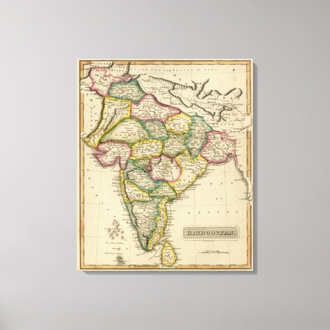 Lienzo Hindoostan 3 (Anverso)