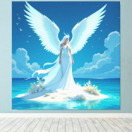 Lienzo „Hinter der Eismauer – Das verborgene Reich“