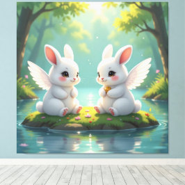 Lienzo „Hinter der Eismauer – Das verborgene Reich“