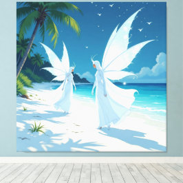 Lienzo „Hinter der Eismauer – Das verborgene Reich“