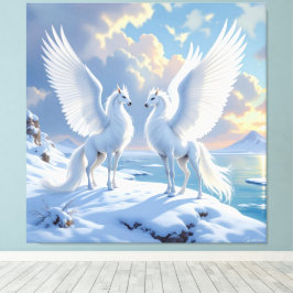 Lienzo „Hinter der Eismauer – Das verborgene Reich“