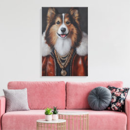 Lienzo Hip Hop Shetland Sheepdog | Sheltie