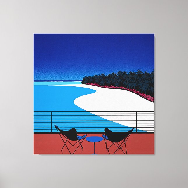 Lienzo hiroshi nagai (Anverso)