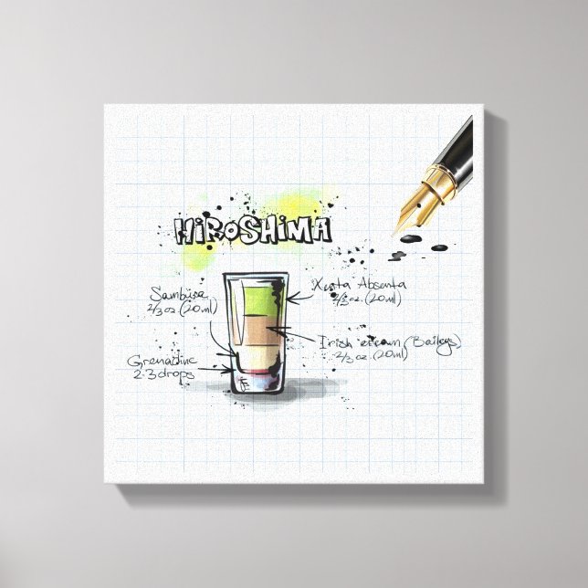 Lienzo Hiroshima (Anverso)