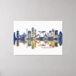 Lienzo Hiroshima Skyline