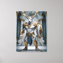 Hirsch Krieger Mythologie Wächterfigur