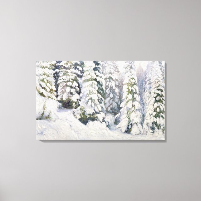 Lienzo Historia del invierno, 1913 (Anverso)