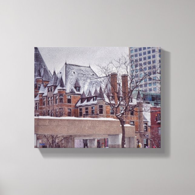 Lienzo Histórico Montreal Bella Artes Canvas (Anverso)