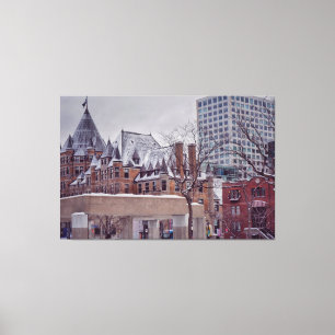 Lienzo Histórico Montreal Bella Artes Canvas