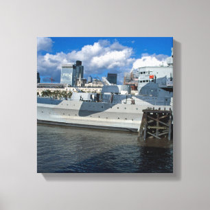 Lienzo HMS Belfast Londres