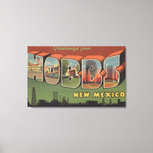 Lienzo Hobbs, New México - escenas grandes de la letra
